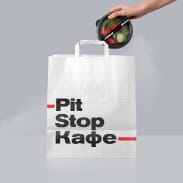 Бумажный пакет Pitstop.
